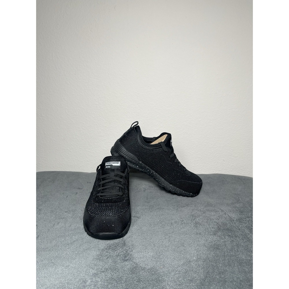 Skechers Women's Bulkin Balran Comp Toe Industrial Shoe - Size 5.5
